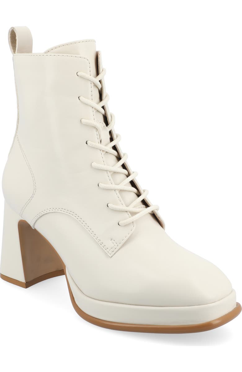 Journee Collection Kalandi Bootie, Main, color, Bone