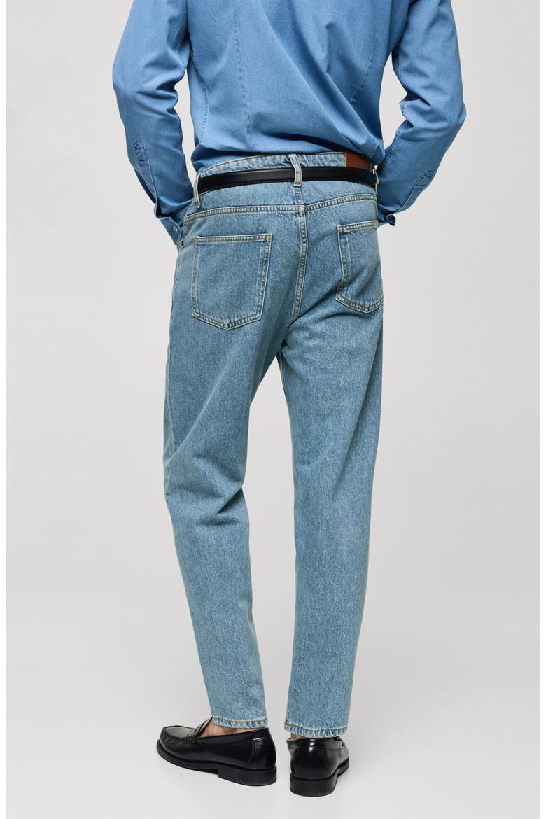 Tapered Jeans, Alternate, color, MEDIUM BLUE