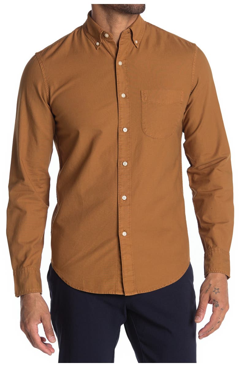 J.Crew Stretch Regular Fit Oxford Shirt, Main, color,