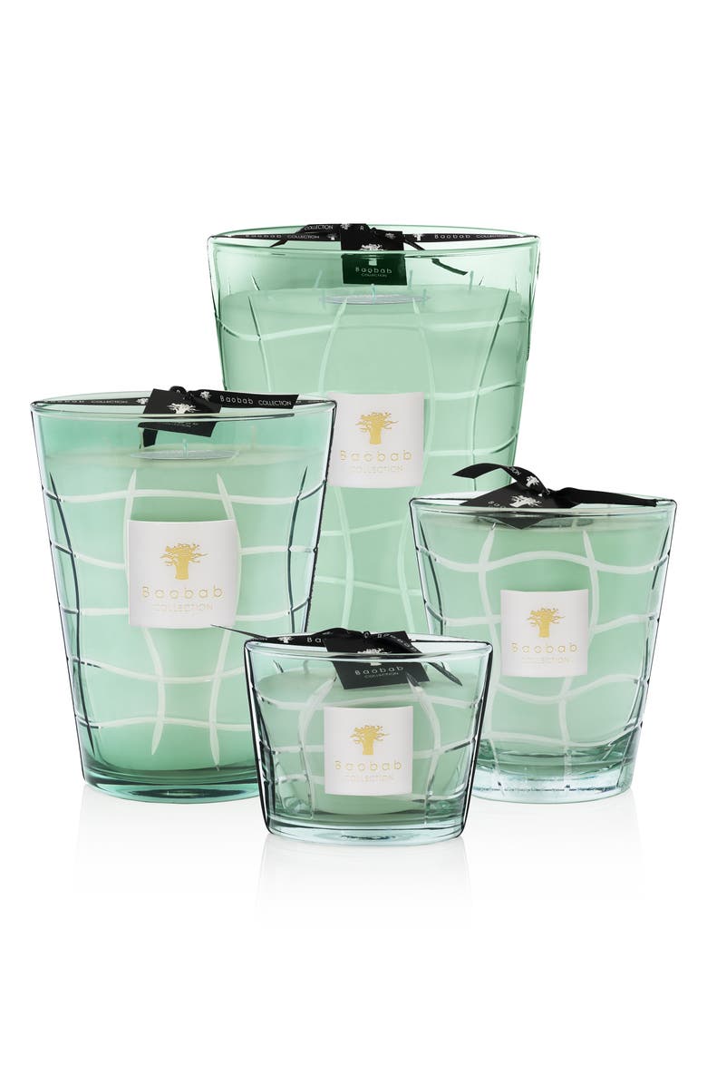 Baobab Collection Waves Glass Candle, Alternate, color, 