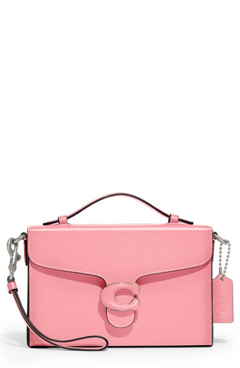 Tabby Glovetanned Leather Box Crossbody Bag