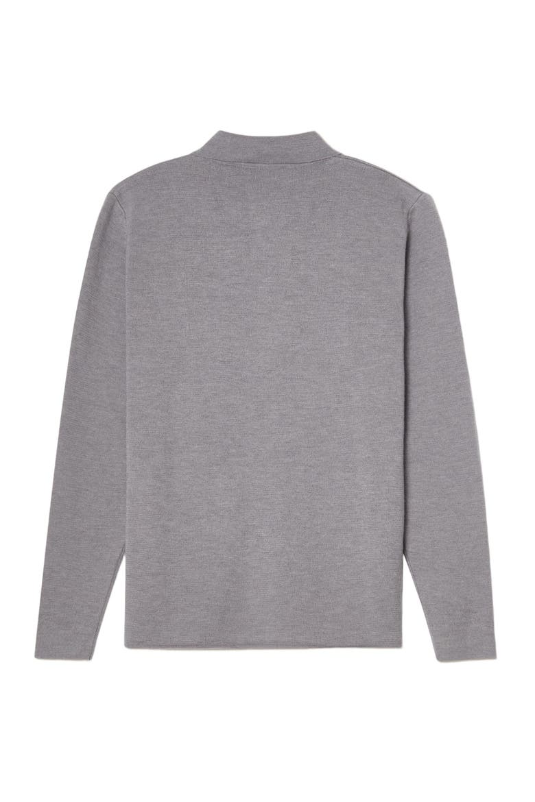 Landon Sweater Jacket, Alternate, color, Light Gray