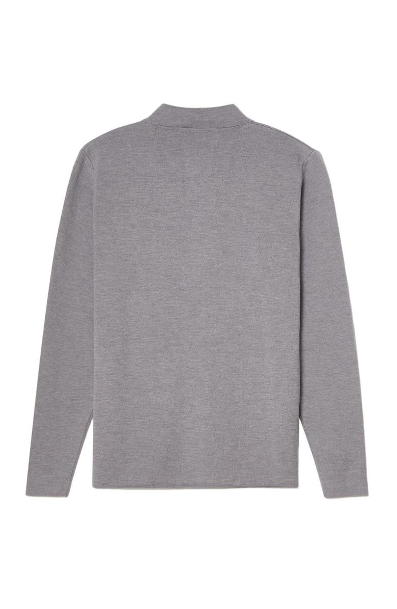 Robert Talbott Landon Sweater Jacket, Alternate, color, Light Gray