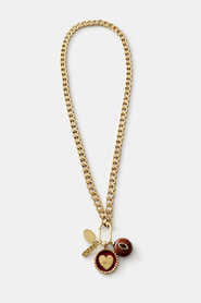 Daniela Millan Jewelry Love Charm Necklace