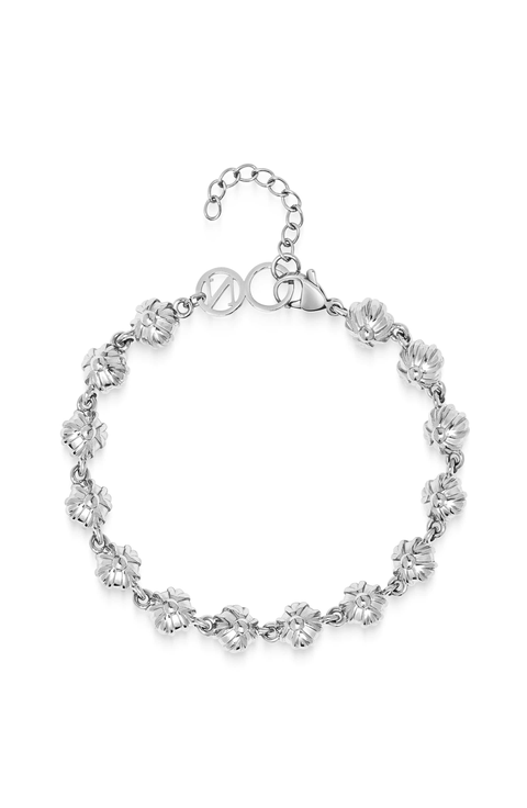 Silver Bloom Bracelet