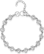 Nialaya Silver Bloom Bracelet