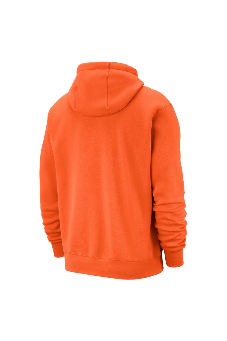 Men's Nike  Orange New York Knicks 2025/26 City Edition Essential Logo Remix Hoodie, Alternate, color, Orange