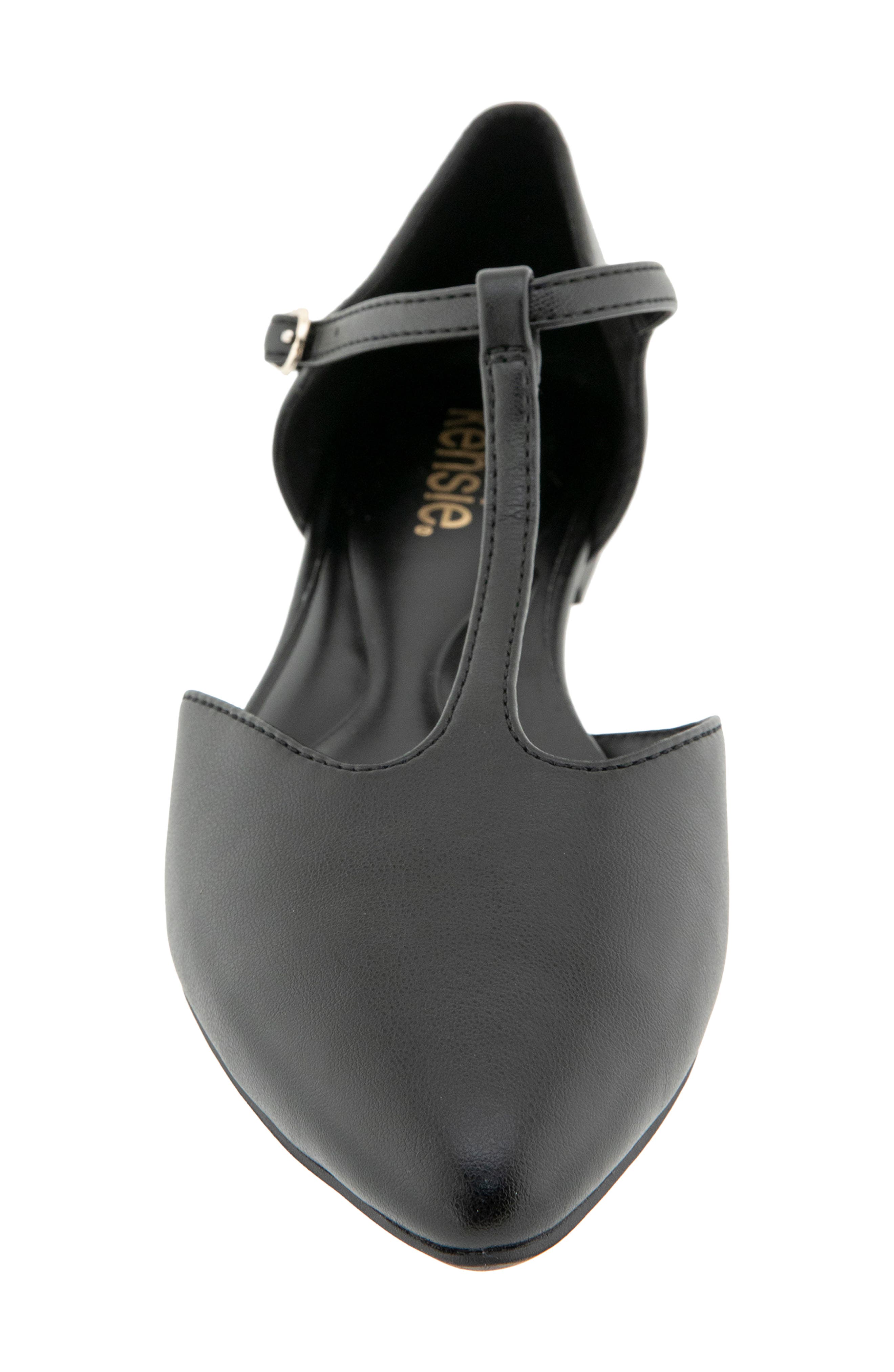 Gabrielle Woven Mary Jane Flat, Alternate, color, BLACK