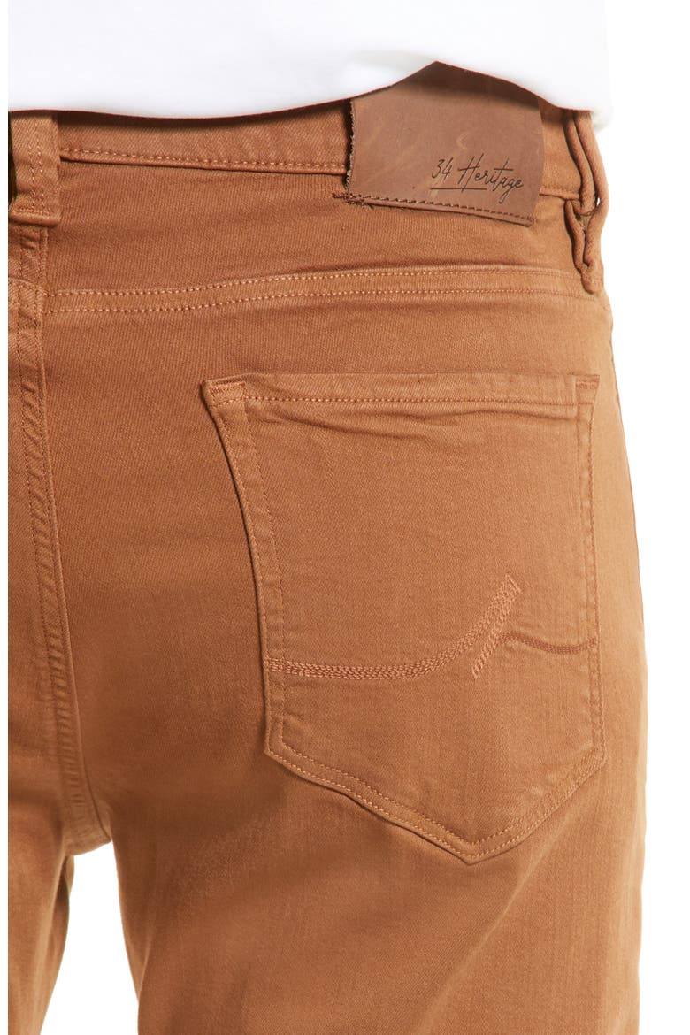 Courage Slim Straight Jeans, Alternate, color, TOFFEE COMFORT
