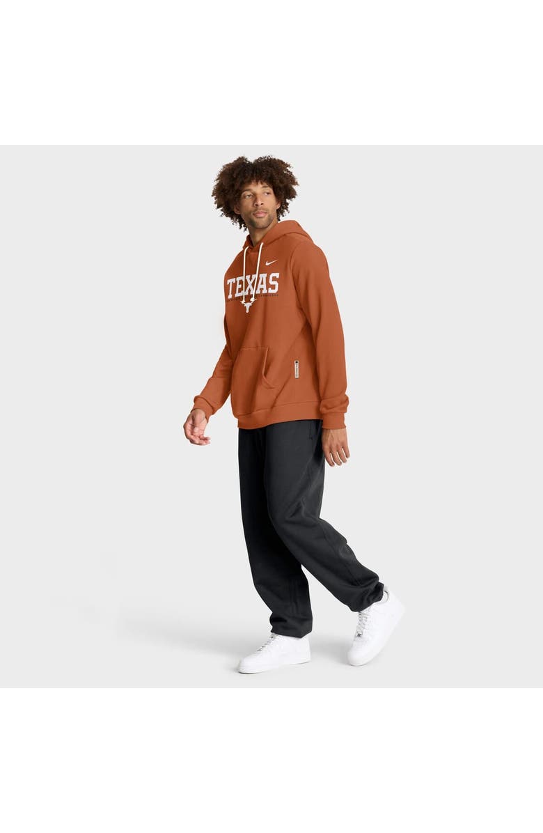 Nike Men's Nike Burnt Orange Texas Longhorns 2025 Sideline Standard Issue Dri-FIT Hoodie, Alternate, color, Burnt Orange