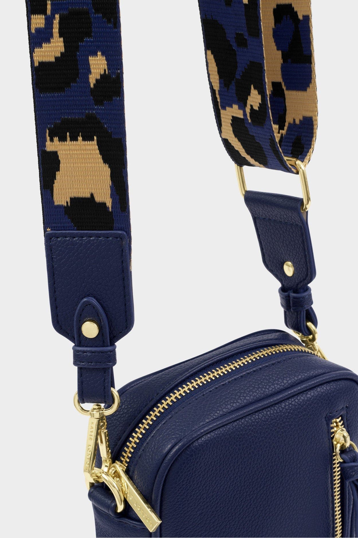 Katie Loxton Hallie Small Crossbody Bag in Midnight Blue, Alternate, color, Midnight Blue