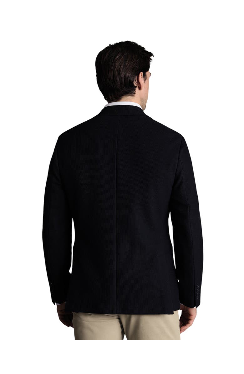 Charles Tyrwhitt Jersey Slim Fit Jacket, Alternate, color, Blue