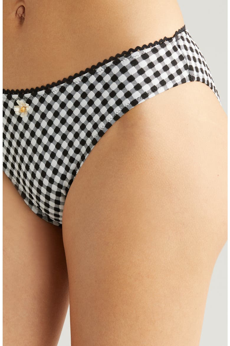 Daphne Bikini Bottoms, Alternate, color, BLACKOUT X MARSHMALLOW