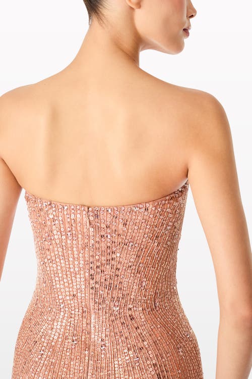 Jenny Packham Topaz Dress In Brown