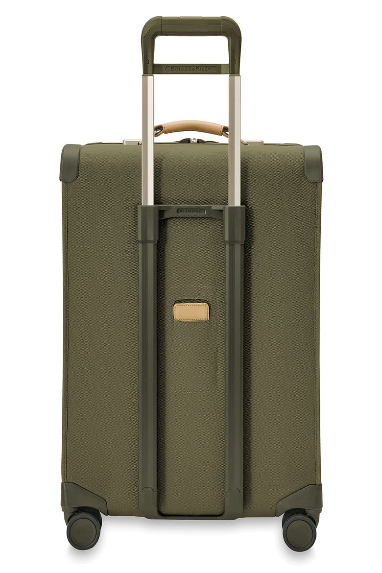 Baseline 26-Inch Medium Expandable Spinner Suitcase, Alternate, color, OLIVE