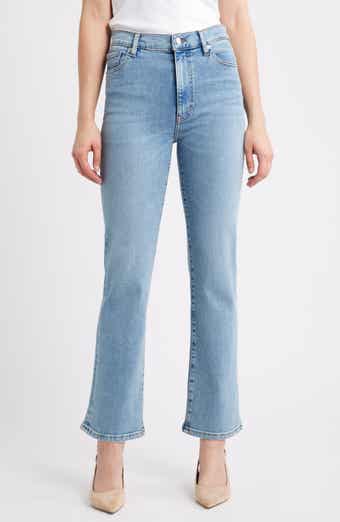 Le Sleek High Waist Ankle Straight Leg Jeans