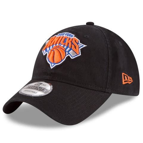 Men's New Era Black New York Knicks Team 2.0 9TWENTY Adjustable Hat