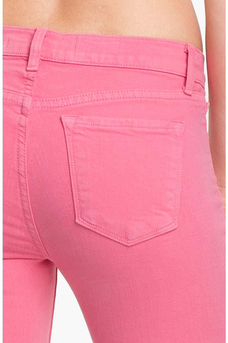 Overdyed Skinny Leg Jeans, Alternate, color, PALE WATERMELON