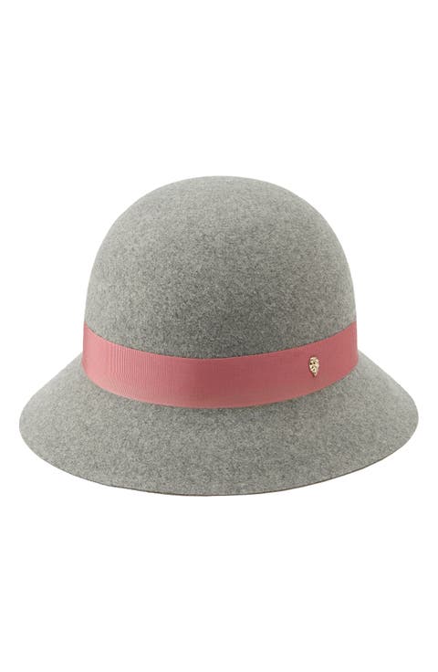 Etta Short Brim Merino Wool Cloche