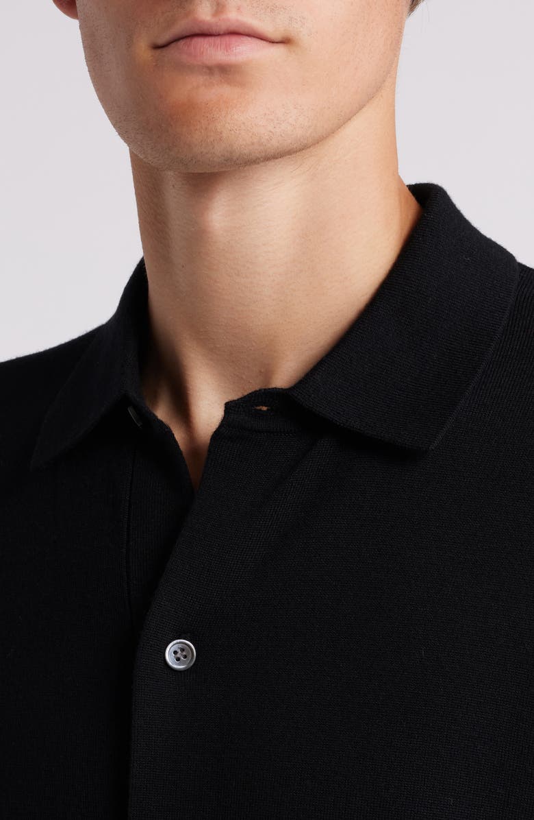 Theory Collared Merino Wool Cardigan, Alternate, color,