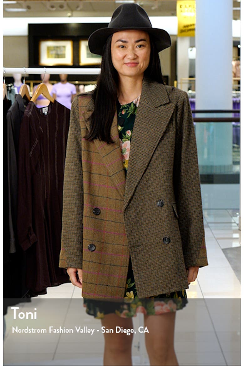 Patchwork Double Breasted Blazer video