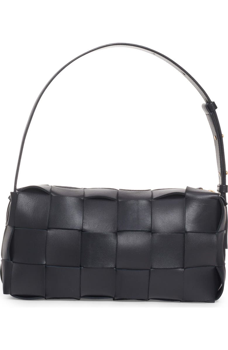 Bottega Veneta Cassette Intrecciato Leather Shoulder Bag, Alternate, color,