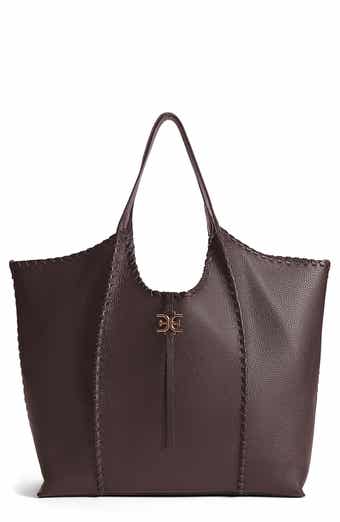 Sam Edelman Sylvia Whipstitched Leather Tote Bag