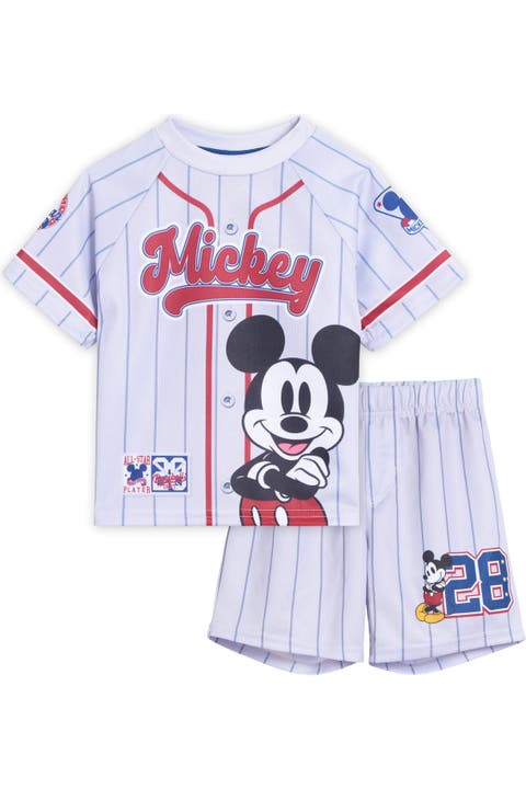 Mickey Mouse 2-Piece Baseball Jersey and Shorts Set