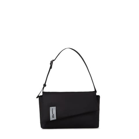 Padded Nylon Shoulder Bag