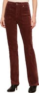 Sanctuary Play Date High Waist Stretch Cotton Corduroy Bootcut Pants