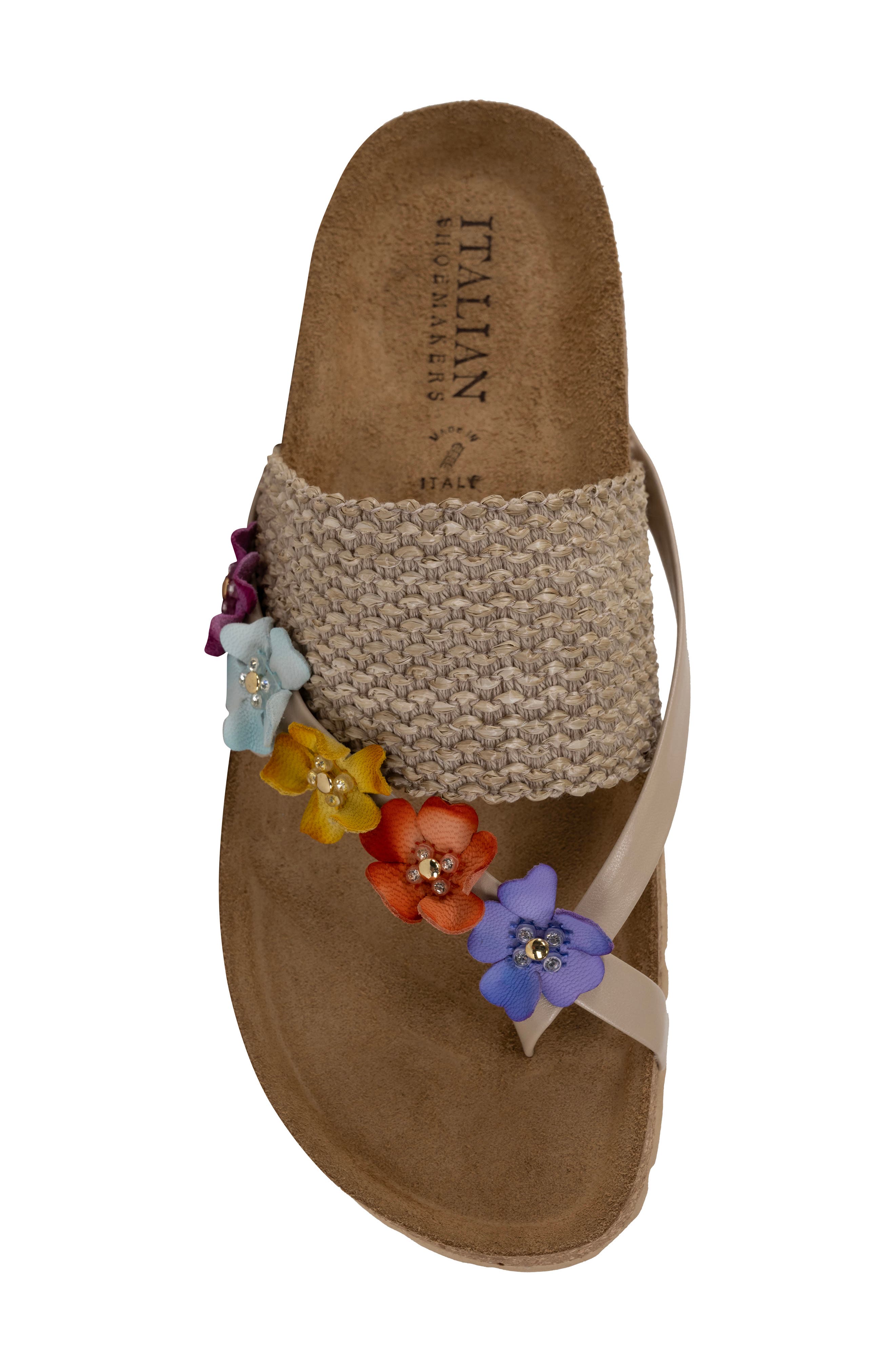 ITALIAN SHOEMAKERS Patrisha Platform Slide Sandal, Alternate, color, 