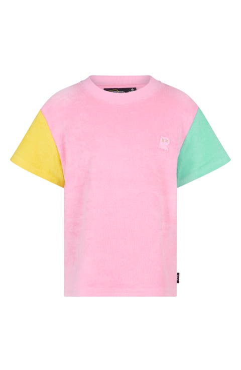 Kids' Color-blocked Terry Tee