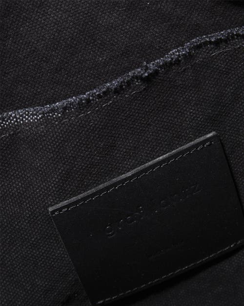 Graf & Lantz Graf Lantz Hana Canvas Hobo Bag In Black