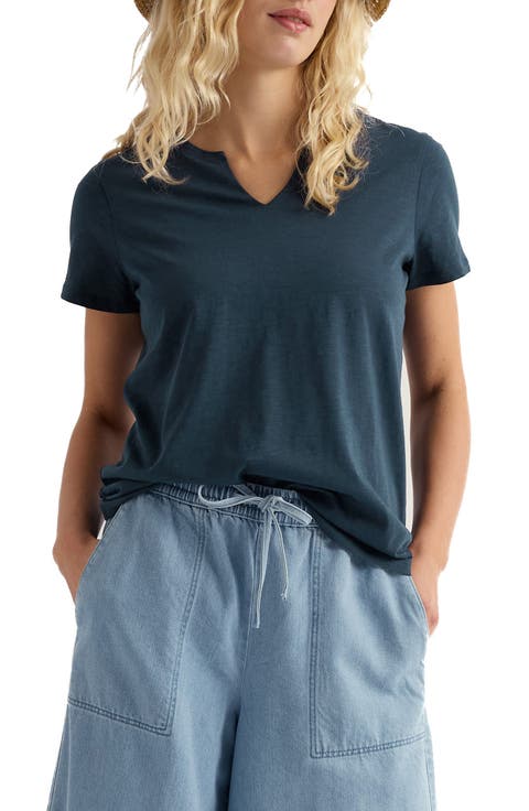 Kellow V-Neck Organic Cotton T-Shirt