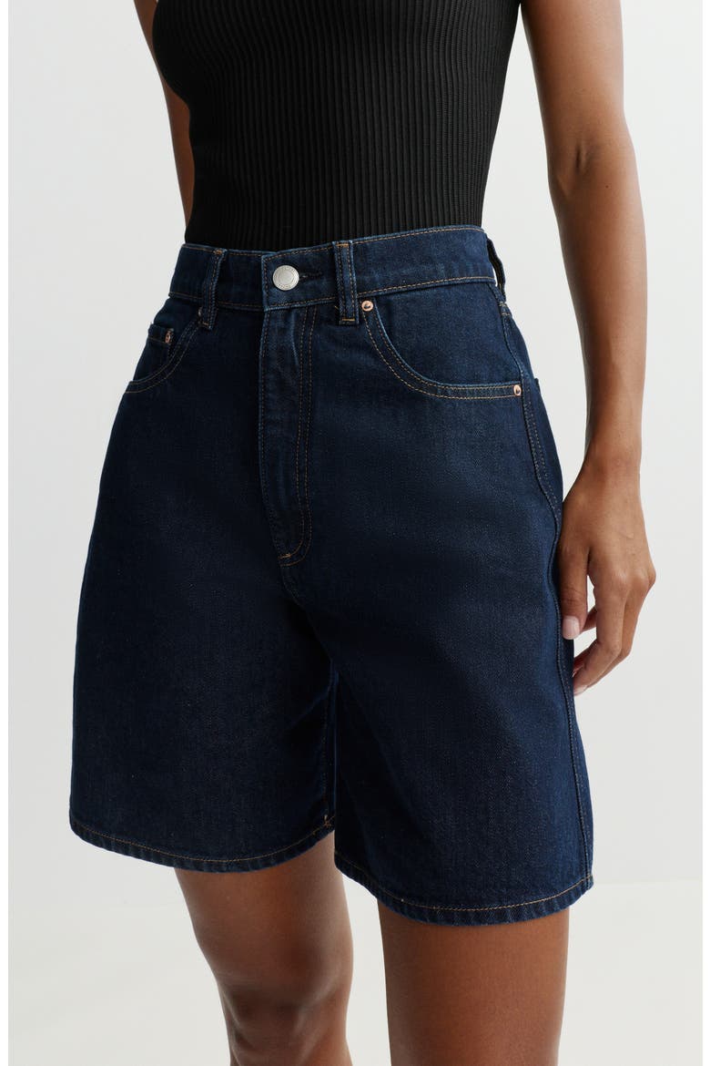 Taylor High Waist Denim Shorts, Alternate, color, NIGHT OUT