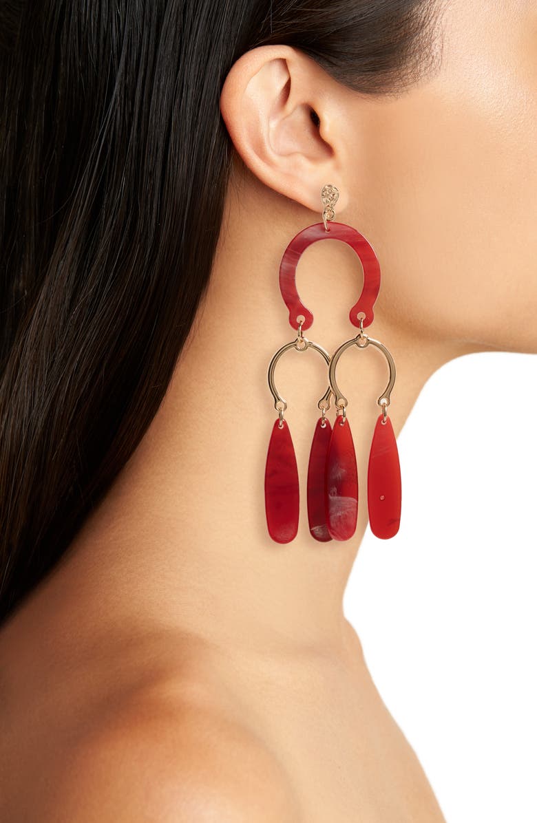 Stella + Ruby Dangle Earrings, Alternate, color, 