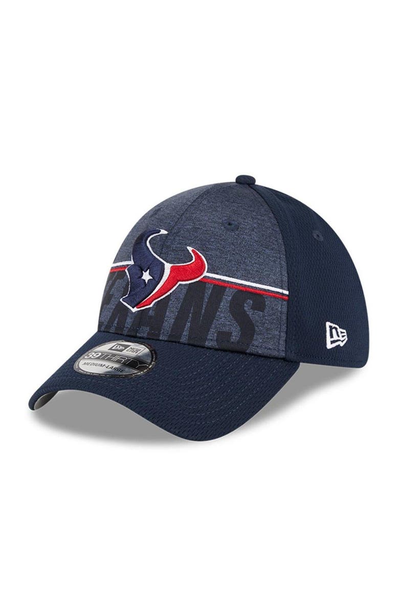 New Era Men's New Era Navy Houston Texans 2023 NFL Training Camp 39THIRTY Flex Fit Hat, Main, color, 