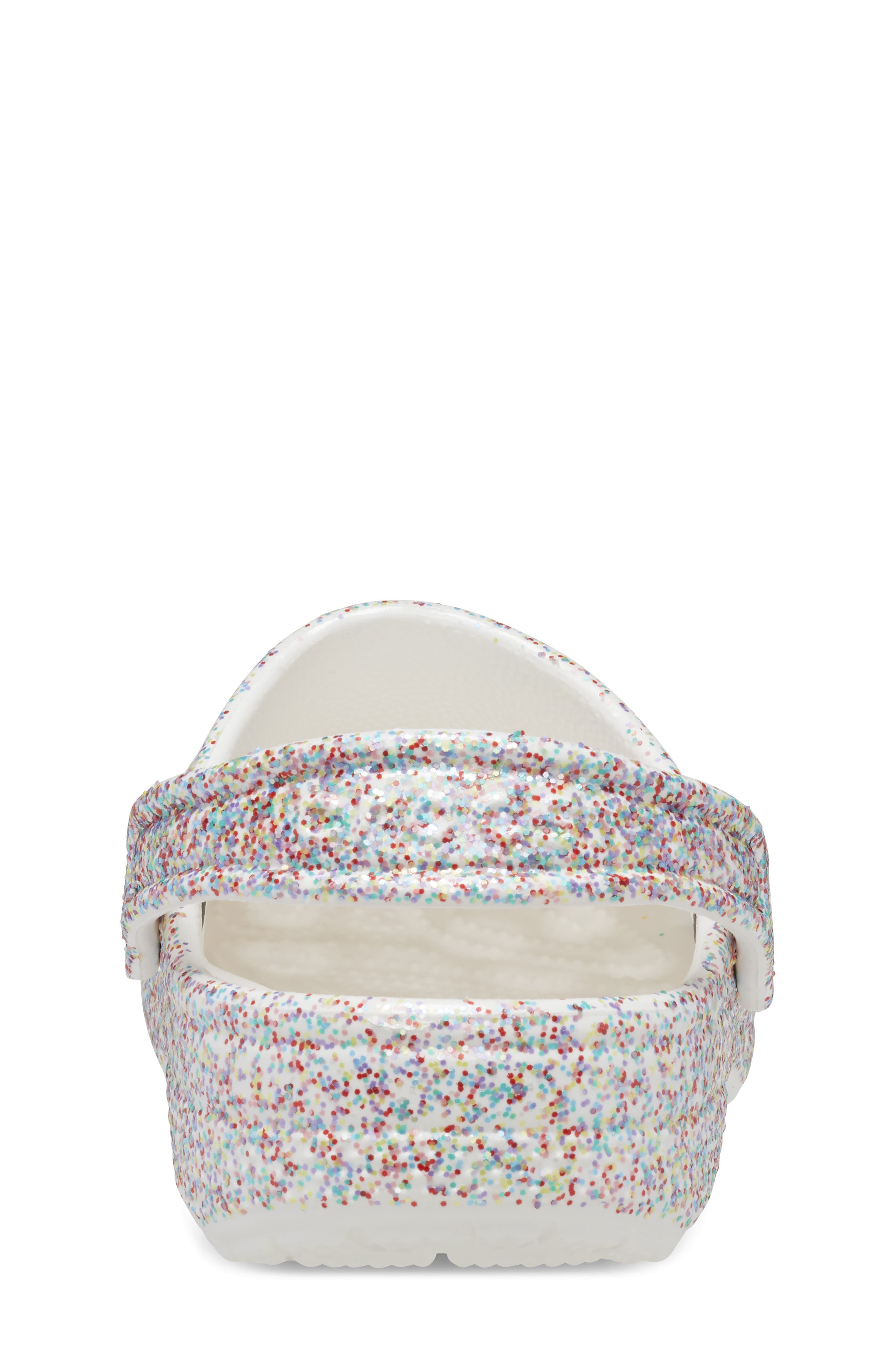 CROCS Kids' Classic Sprinkle Glitter Clog, Alternate, color, 