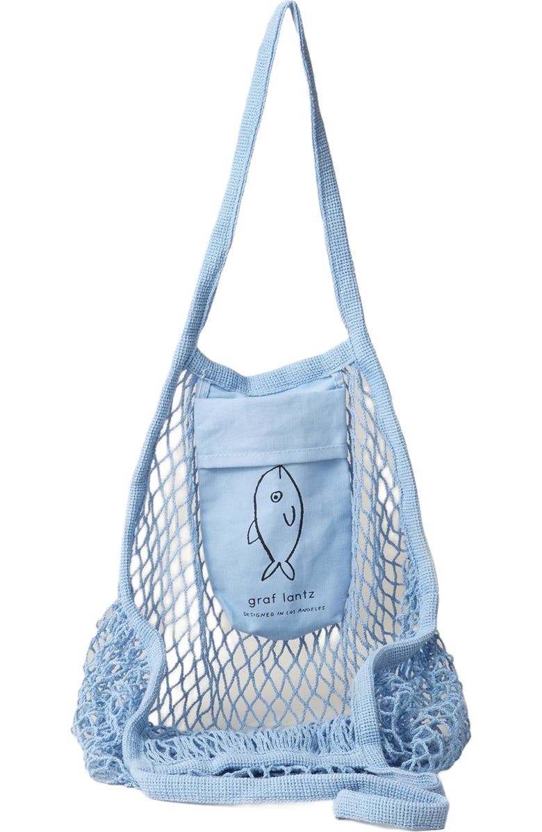 Graf Lantz Ami Market Tote, Main, color, Sky