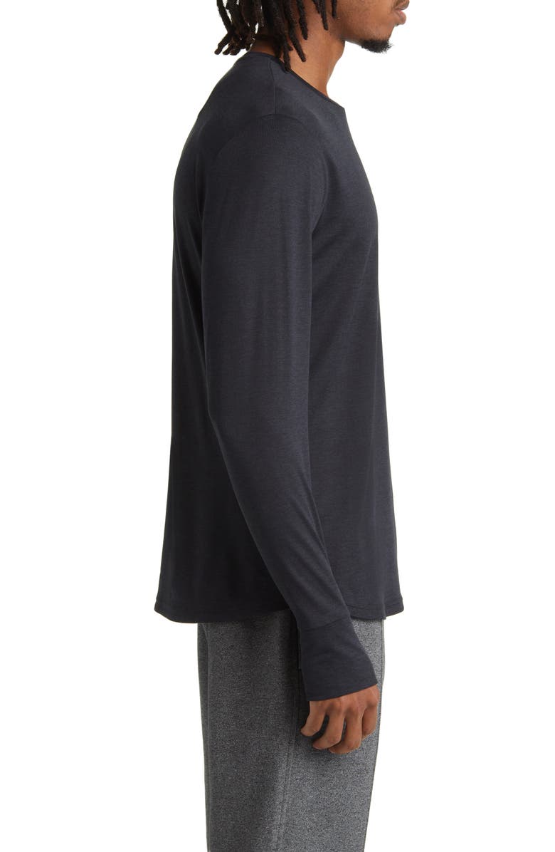 Zella Restore Soft Performance Long Sleeve T-Shirt, Alternate, color,