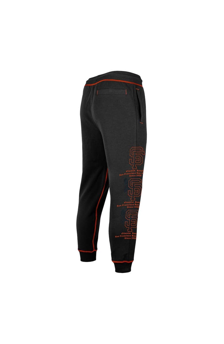 New Era Men's New Era Black San Francisco Giants Team Split Jogger Pants, Alternate, color, 