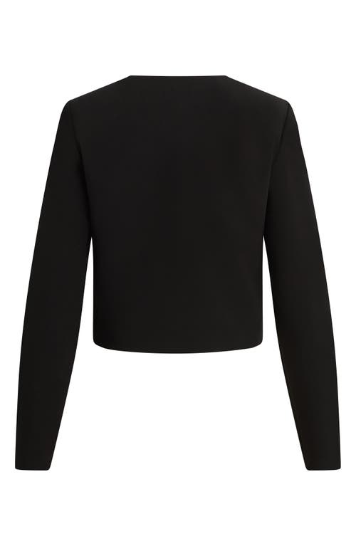 Favorite Daughter The Laura Crop Jacket In Black