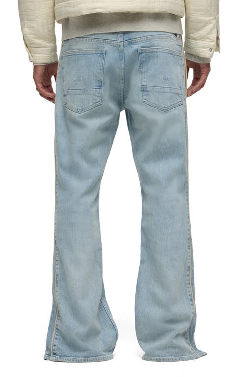 Hudson Jeans Walker Track Flared Jeans In Indigo Dusk