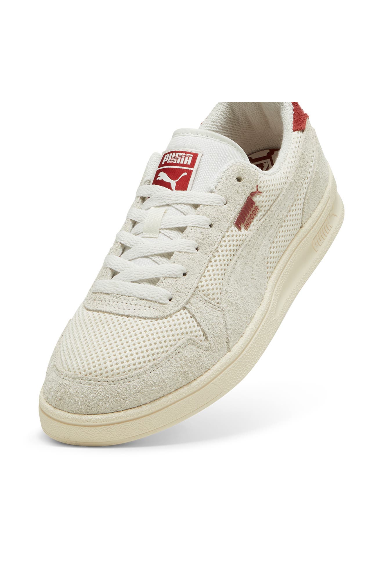 PUMA Indoor Mesh Sneaker, Alternate, color, Beige
