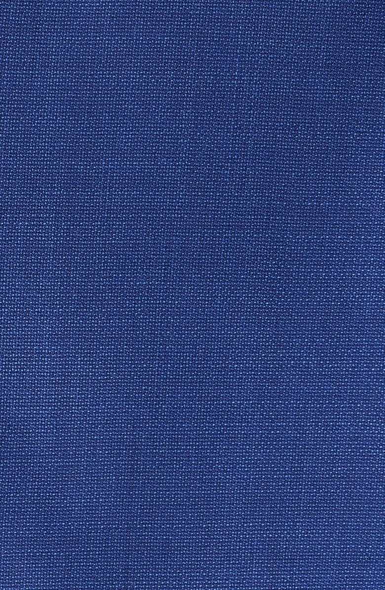 Canali Kei Trim Fit Solid Blue Impeccabile Super 130s Wool Sport Coat, Alternate, color, Bright Blue