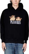PLEASURES Dynamic Embroidered Cherubs Pullover Hoodie