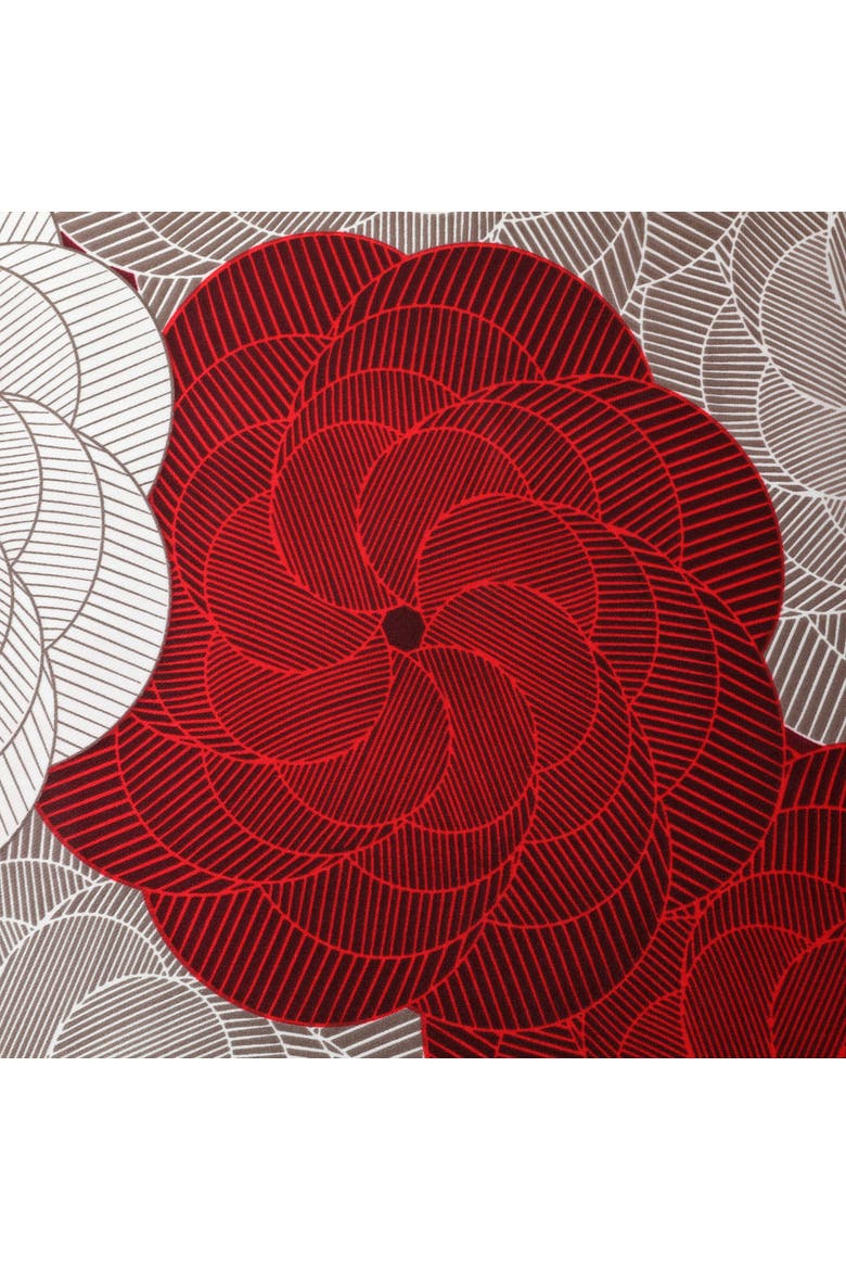 The Rosalie Scarf, Alternate, color, Red