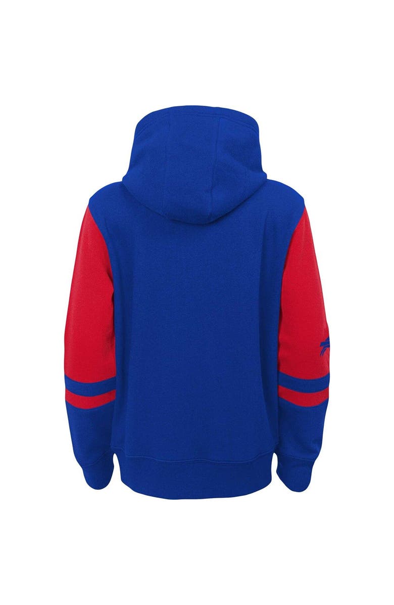 Outerstuff Preschool Royal Buffalo Bills Stadium Color Block Full-Zip Hoodie, Alternate, color, Royal