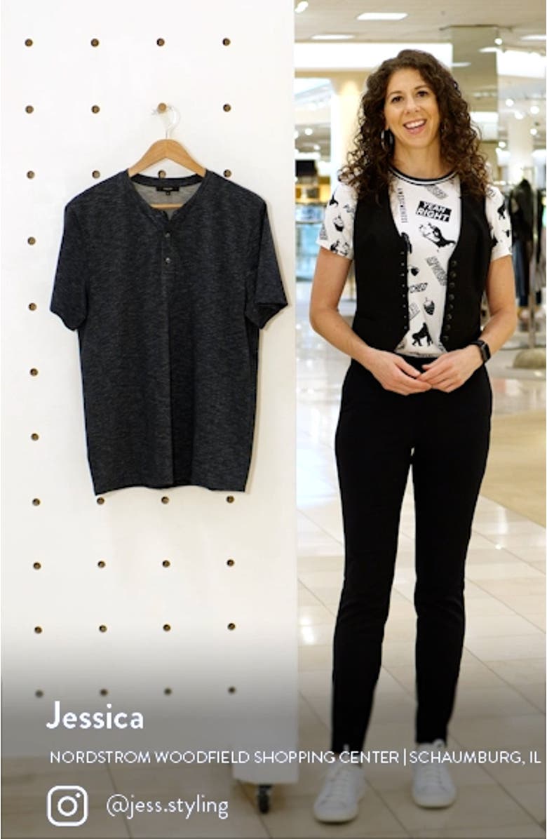 Regular Fit Slub Heather Henley, sales video thumbnail