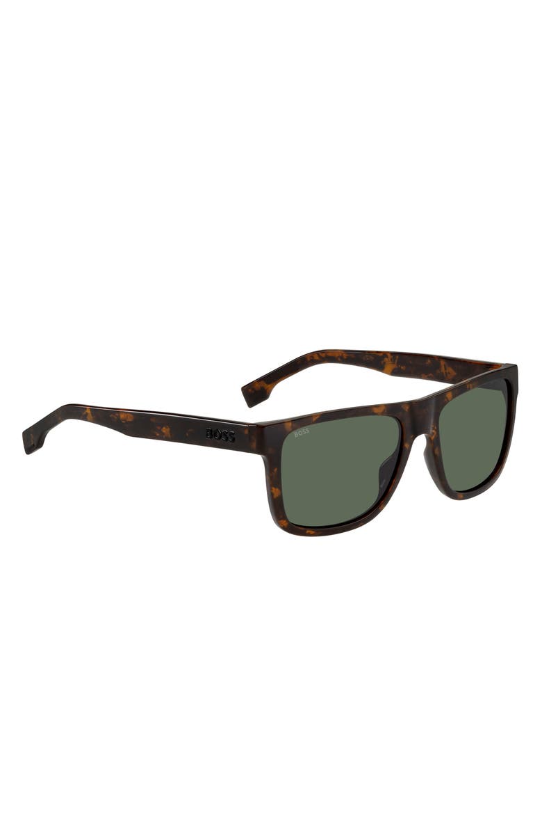 BOSS 55mm Rectangular Sunglasses, Alternate, color,